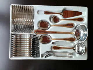 Vintage 18/10 Stainless Steel Cutlery Set - Edelstahl Rostfrei - European