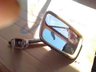 2 Datsun 1200 GX Sedan 1973 Model Square Type Bullet Mirrors