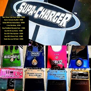 Multiple Guitar &amp; Bass Pedals