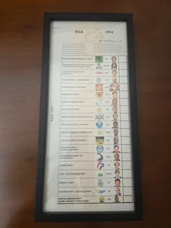1994 Election Ballot Paper
