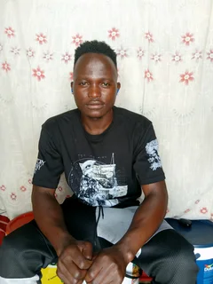 Hardworking garden boy