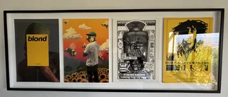 Framed Music Poster (Glass)