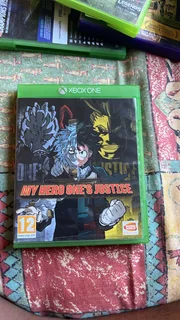 My hero ones justice Xbox one Disc