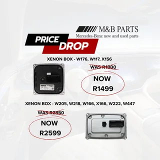 Mercedes-Benz Xenon Boxes Now Reduced!