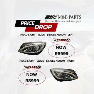 Mercedes-Benz Headlights Now Reduced!