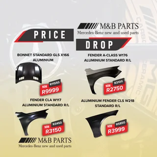 Mercedes-Benz Body Parts Now Reduced!