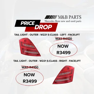 Mercedes-Benz Tail Lights Now Reduced!