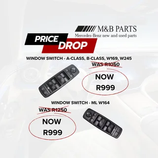 Mercedes-Benz Window Switches Now Reduced!
