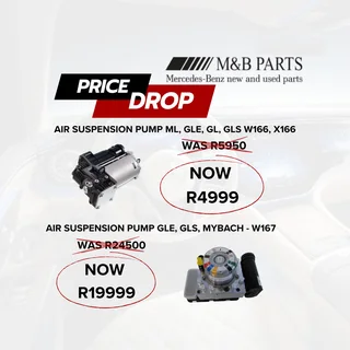Mercedes-Benz Air Suspension Pumps Now Reduced!