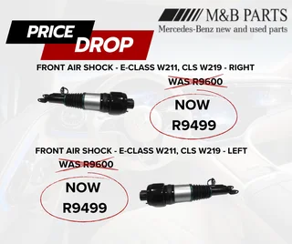 Mercedes-Benz Air Shocks Now Reduced!