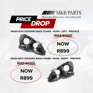 Mercedes-Benz Headlight Housings Now Reduced!