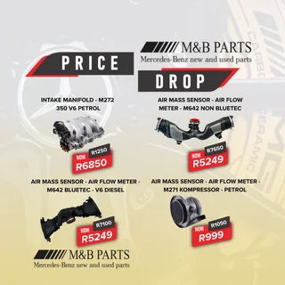 Mercedes-Benz Engine Bay Parts Now Reduced!