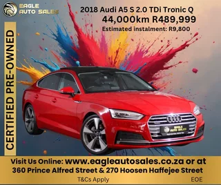 2018 Audi A5 Sportback 2.0 TDI S Tronic Quattro