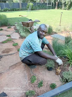 Malawian gardener and a handy man