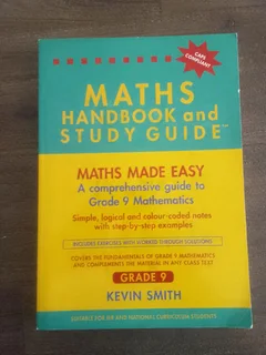 Maths Handbook and Study Guide Grade 9