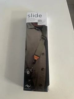 Slide camera sling strap