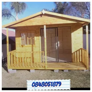 3x6m log cabin Wendy house