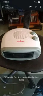 Digimark Heater And Fan