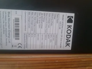 Kodak inverter