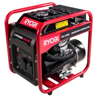 Ryobi 1200W Inverter Generator - Fitted with 2 x 230V sockets and 2 x 5V USB