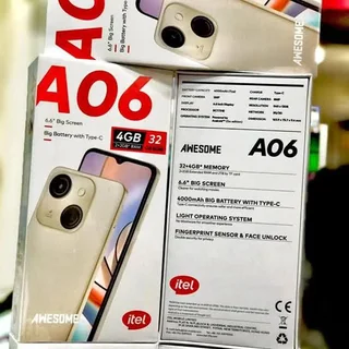 Itel AO6 Cellphone in box with receipt 0665318290