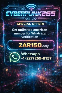 American number for Whatsapp verification