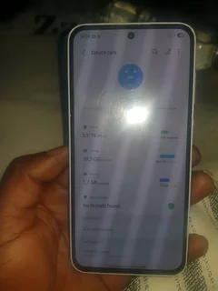 Ice blue Samsung A35 5G,Internal Storage  128gb,Ram 6,everything is original