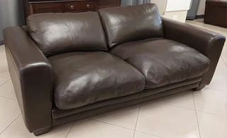 Coricraft Full Grain Leather Couch