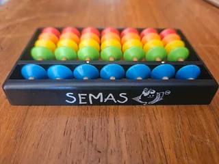 Semas 7-column Soroban Abacus – Educational Mental Math Tool – Pretoria
