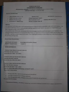 Security  officer services