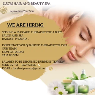 seeking 1x female massage therapist