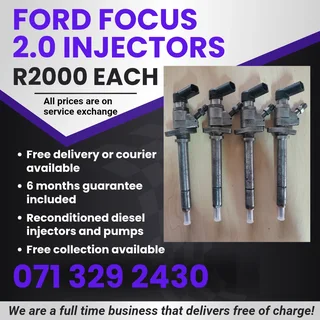Ford Focus 2.0 Injectors For Sale With Warranty