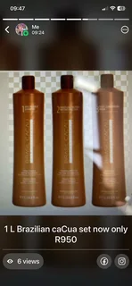 Brazillian cacua set 1litre