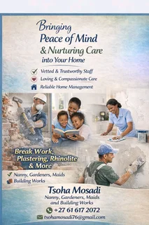 Tsoha Mosadi & Simon Construction Offer: Domestic & Building Services