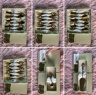 Vintage 1960 Eetrite 24k Gold-Plated Cutlery Set