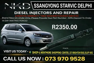 Ssangyong Starvic Delphi Diesel Fuel Injectors