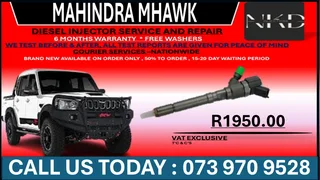 Mahindra Mhawk Diesel Injectors