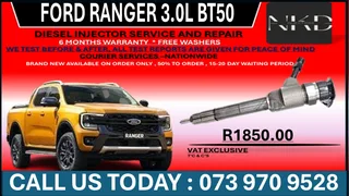 Ford Ranger 3.0L Diesel Injectors