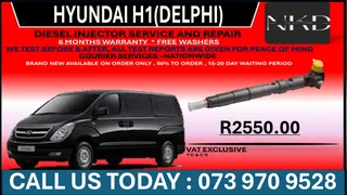 Hyundai H1 Delphi Diesel Injectors
