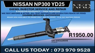Nissan Np300 yd25 Diesel Injectors