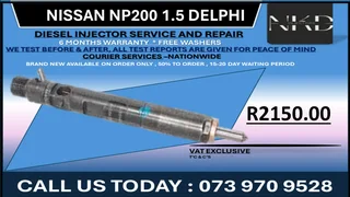 Nissan Np200 1.5L Diesel Injectors