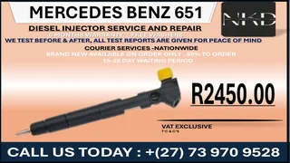 Mercedes Benz 651 Diesel Injectors