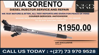 Kia Sorento Diesel Injectors