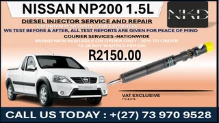 Nissan NP200 1.5L Diesel Injectors