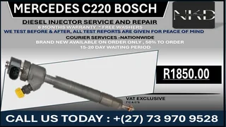 Mercedes C220 Bosch Diesel Injectors