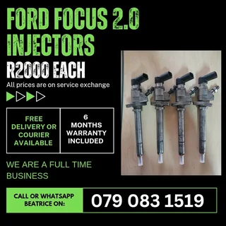 Ford Focus 2.0 Injectors For Sale With Warranty