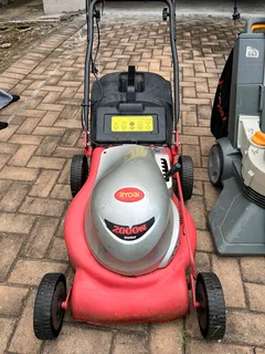 Electric lawnmower and Vaccum Blow