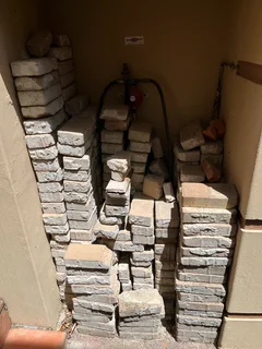 350 used brick pavers for R350