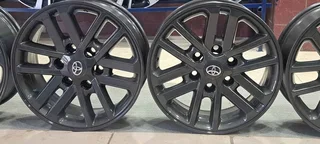 A set of 17inch Dark grey Toyota bakkie rims
