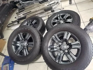 All sizes of Toyota bakkie rims available , legend 45, Hilux, GD6 ,legend 50, 55 etc